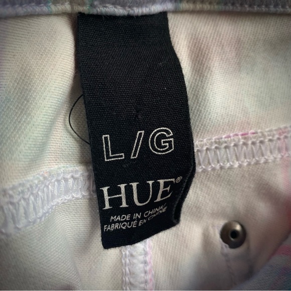 HUE Jegging - multicolor pants style legging large - Picture 10 of 14